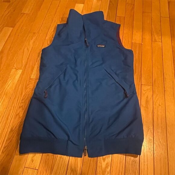 Patagonia Women's Reversible Vest Blue Size M - Picture 1 of 9